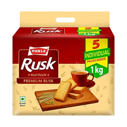 Parle Parle Rusk - With Real Elaichi, 1 kg