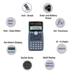Bambalio BL-991MS Scientific Calculator - 401 Functions, 2 Line LCD Display, 1 pc - Image 3