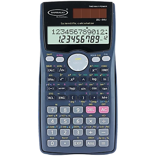 40357142_1-bambalio-bl-991ms-scientific-calculator-401-functions-2-line-lcd-display Bambalio BL-991MS Scientific Calculator - 401 Functions, 2 Line LCD Display, 1 pc - Image 1