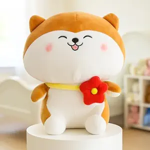 Cat Flower Plush Soft Toy for Boys/Girls (25 cm)