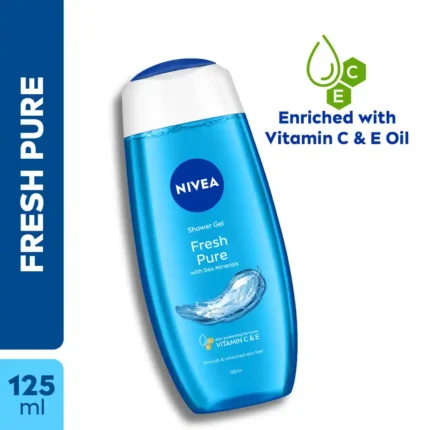 Nivea Fresh Pure Shower Gel, 125 mL